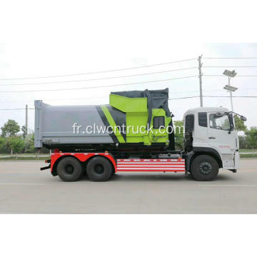 VENTE CHAUDE camion à ordures amovible transport Dongfeng 16cbm